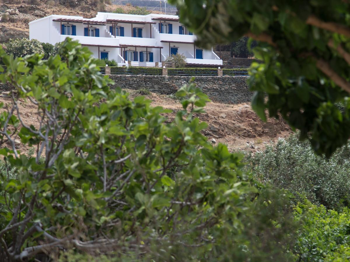 Meltemi Tinos Aparthotel Agios Romanos Exterior foto