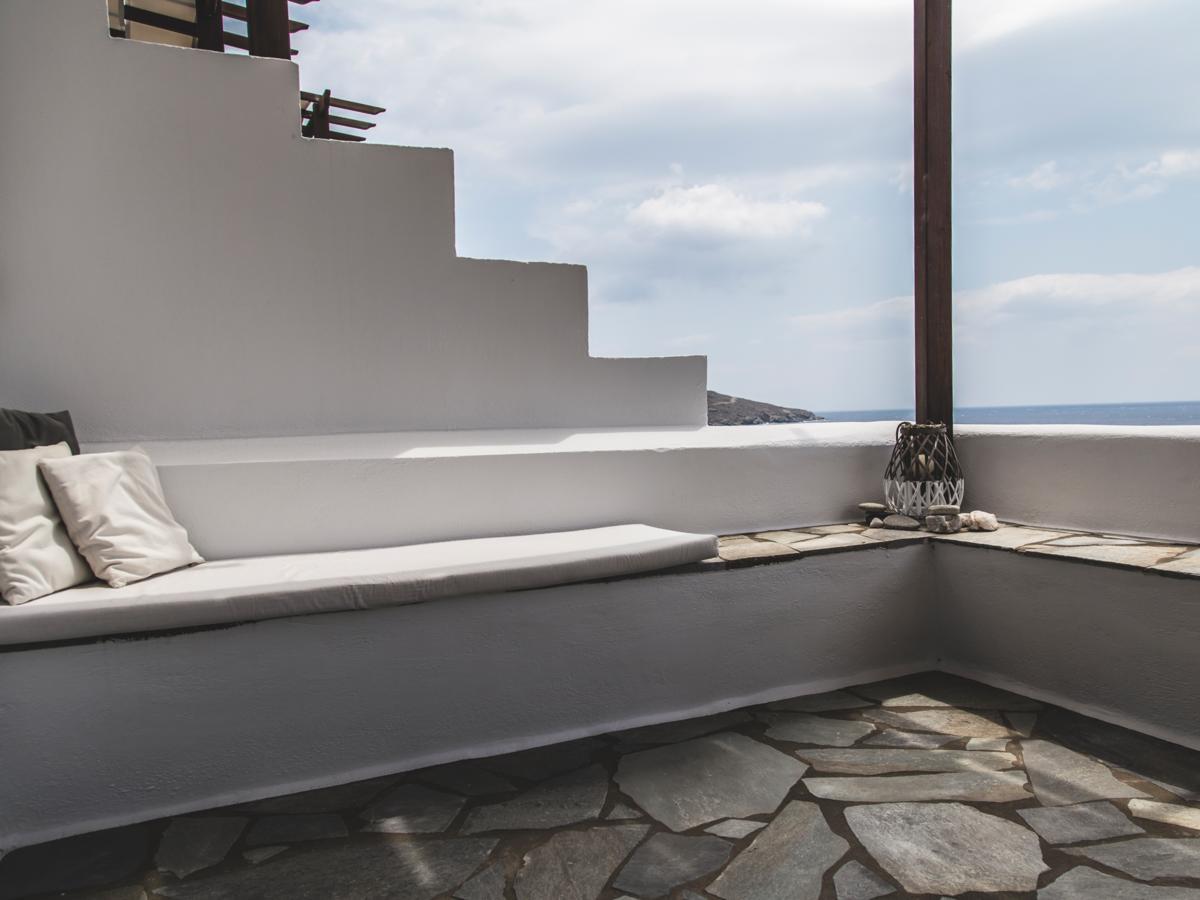Meltemi Tinos Aparthotel Agios Romanos Exterior foto