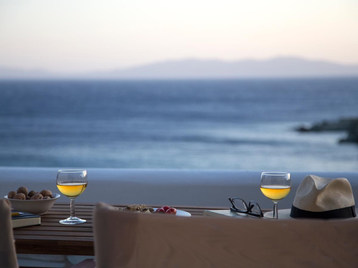 Meltemi Tinos Aparthotel Agios Romanos Exterior foto