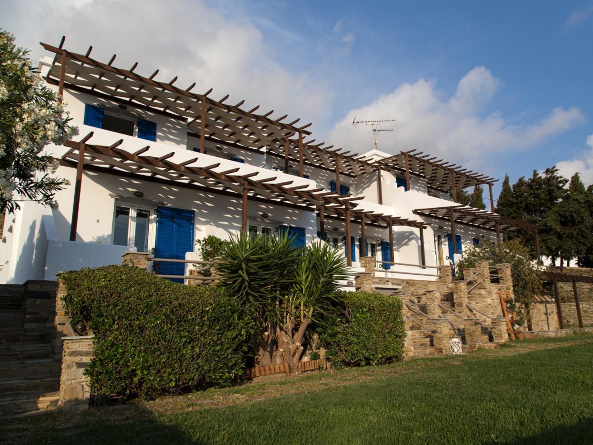 Meltemi Tinos Aparthotel Agios Romanos Exterior foto